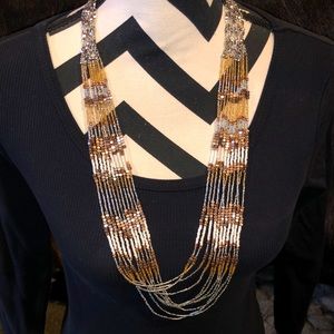 Stella & Dot beaded necklace